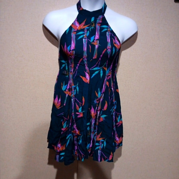 Kimchi Blue Dresses & Skirts - Kimchi Blue Teal Floral Dress Size S